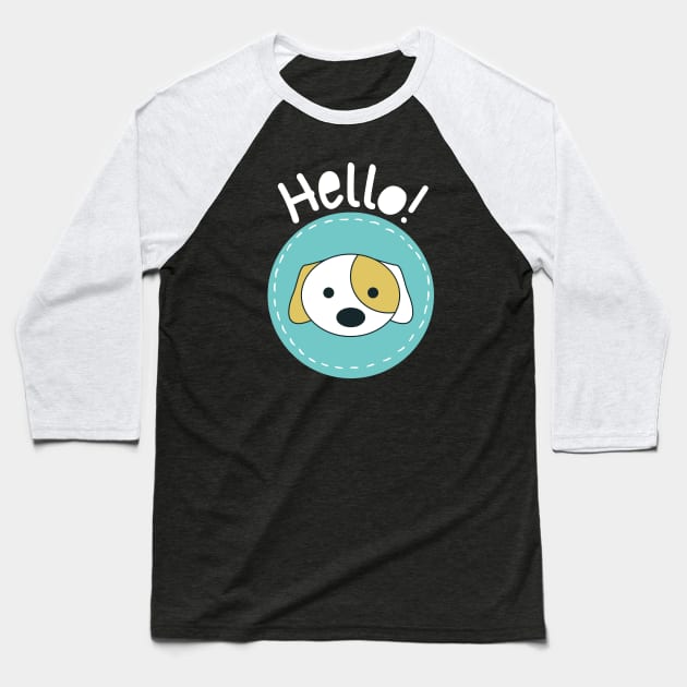 Hello ! Baseball T-Shirt by Siddhi_Zedmiu